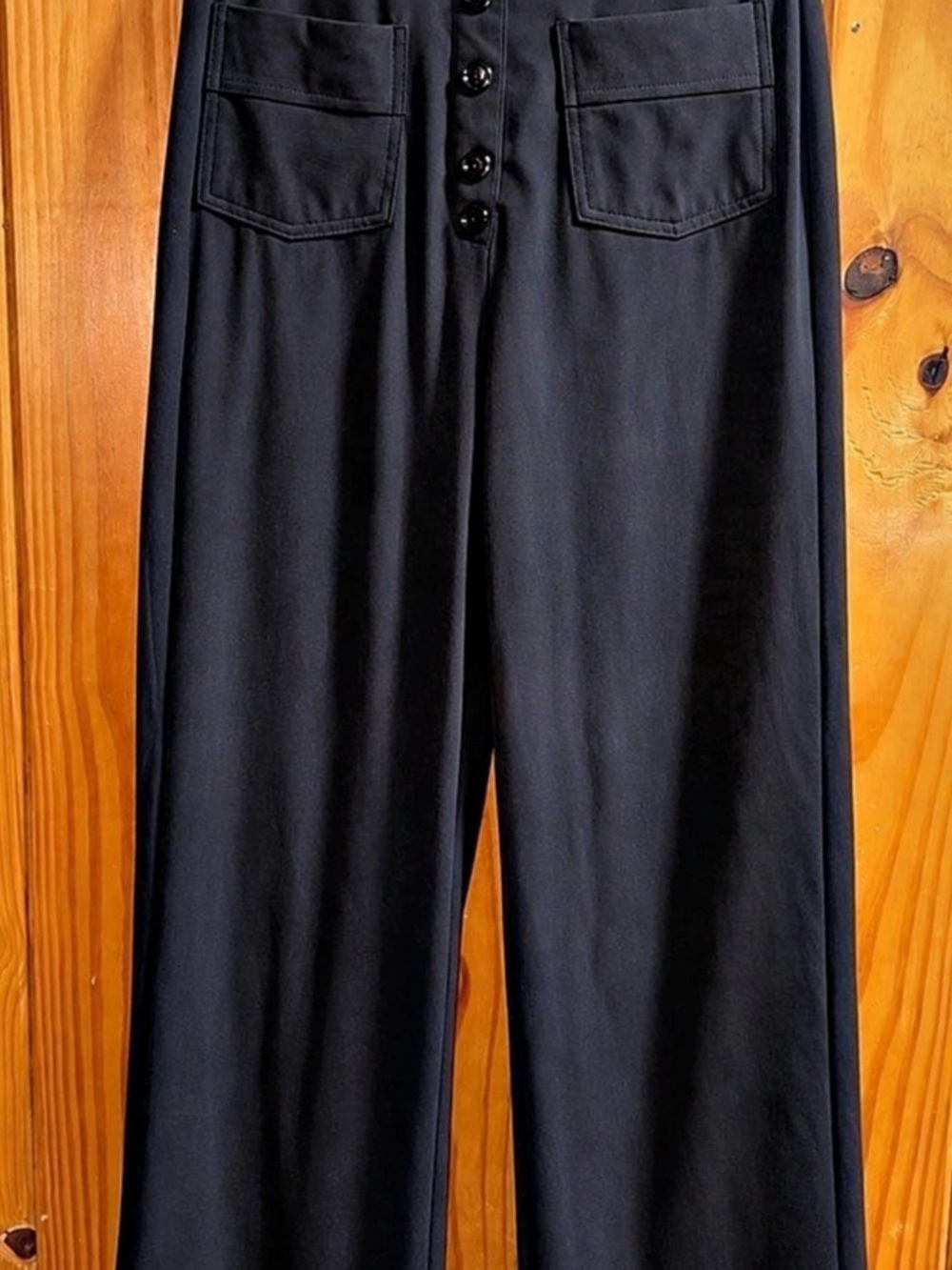 Halara wide-leg pants in black